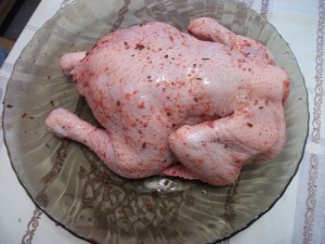 Курица гриль в духовке на вертеле 1