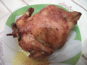 Курица гриль в духовке на вертеле 4